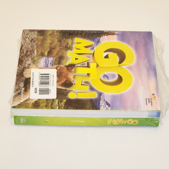 NEW Go Math! Grade 1 Student Edition Books Volume 1 & 2 SEALED Homeschool - Picture 7 of 13